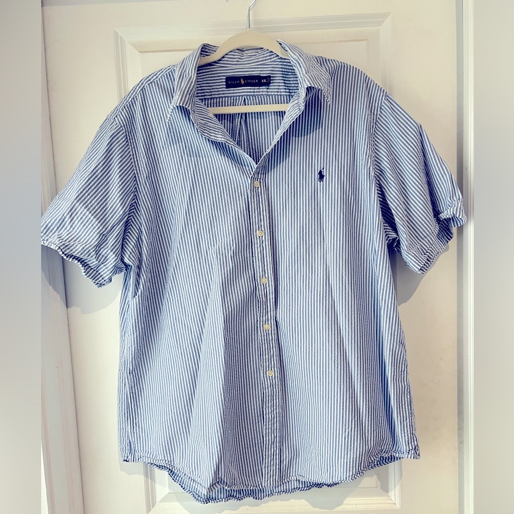 Ralph Lauren Seersucker Button Down